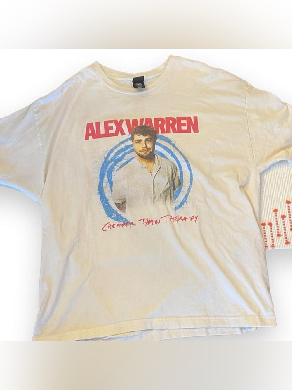 Alex Warren cotton t-shirt Cheaper than Therapy Tour concert shirt, size XL #ale